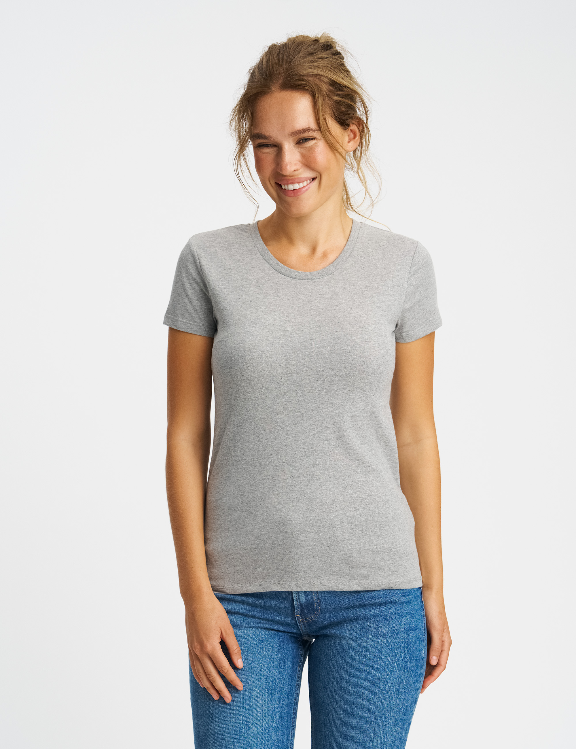 Ladies Tiger Cotton T-Shirt, Neutral, Organic - 4 different color - 2