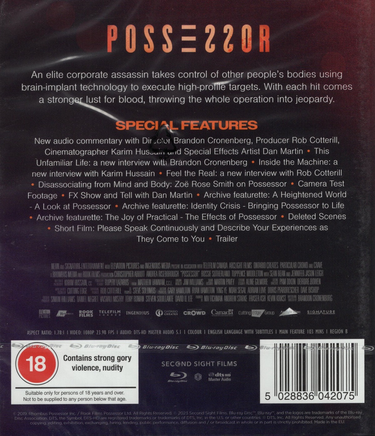 Possessor (ej svensk text) (Blu-ray) - 2