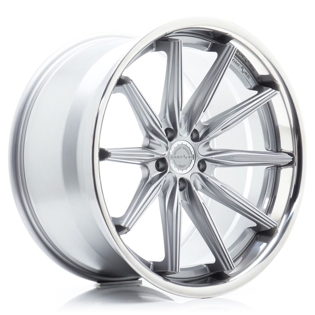 Concaver CVR8 19x8 ET20-42 Oborrad Brushed Titanium