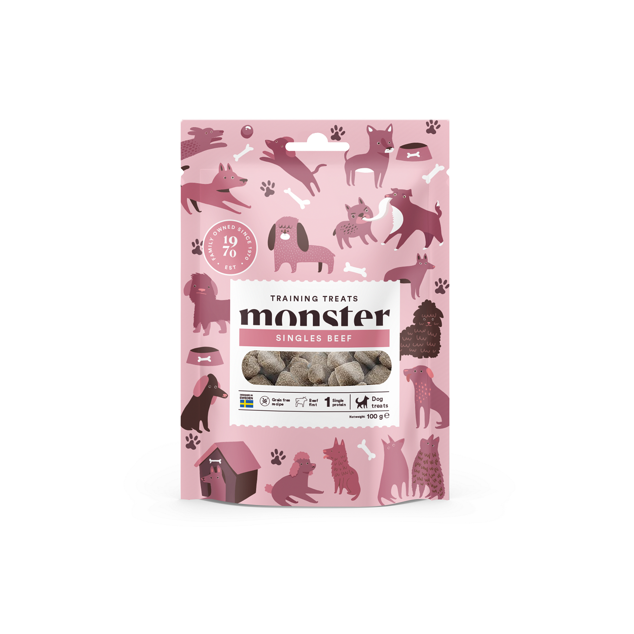 Monster Dog Training Treats 100g - Olika spännande proteinkällor - 4