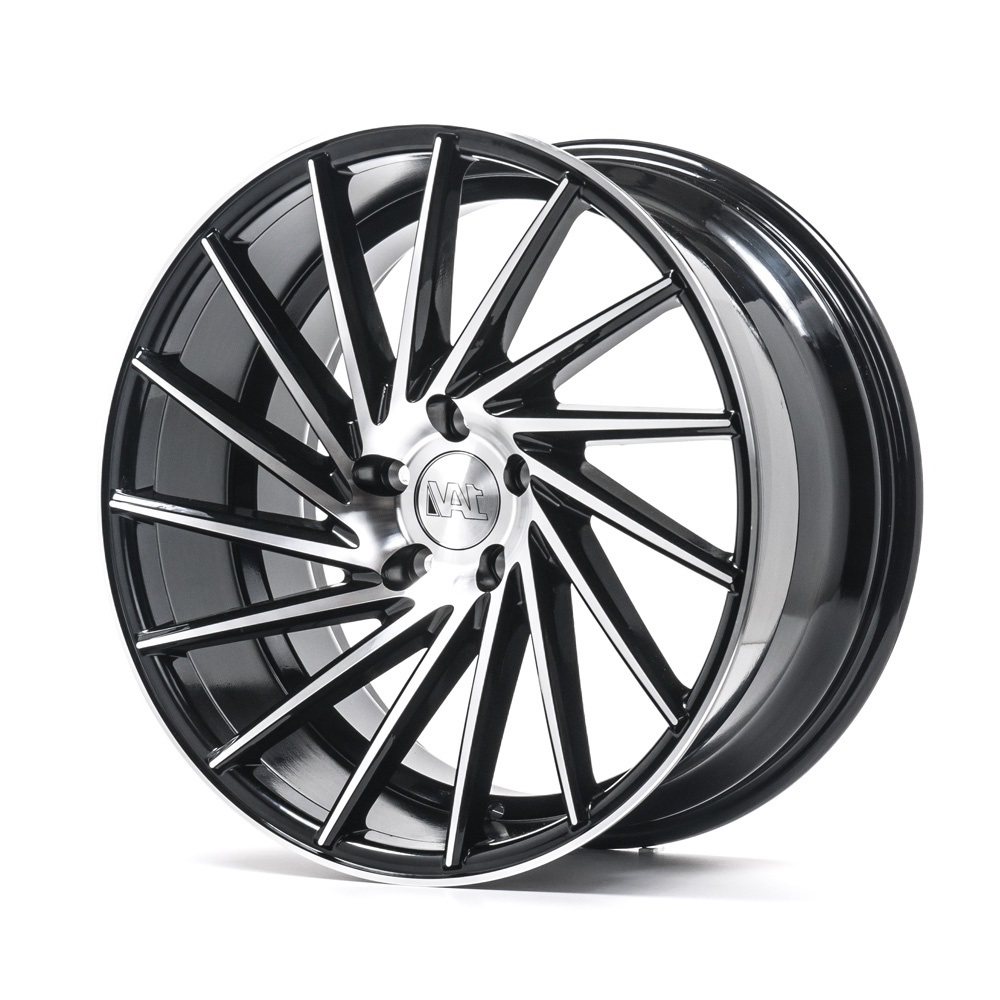 19" 1AV WHEELS ZX1 - LEFT/RIGHT - Glossy Black Polished - 2