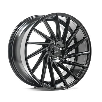 19" 1AV WHEELS ZX1 - LEFT/RIGHT - Satin Black