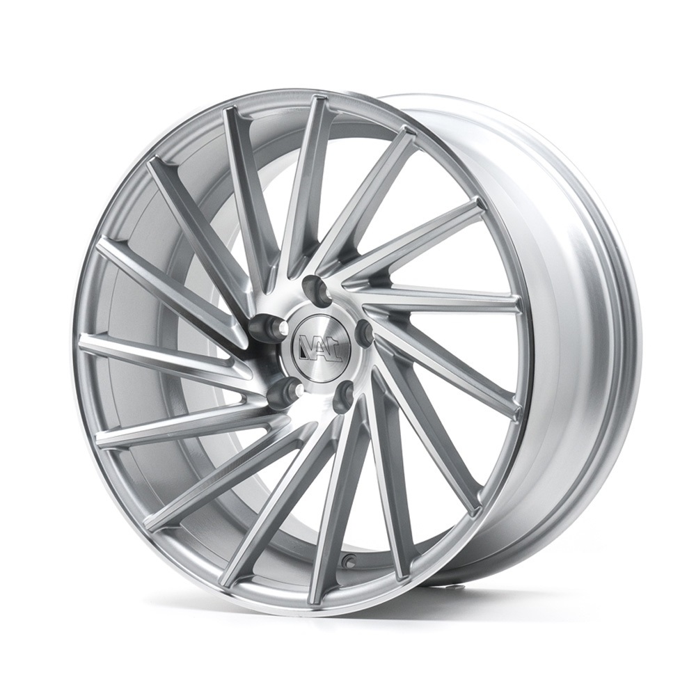 19" 1AV WHEELS ZX1 - LEFT/RIGHT - Glossy Silver Polished - 2