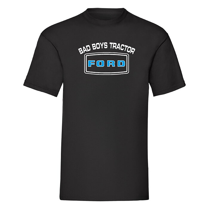 T-Shirt Ford "Bad Boys Tractor" Svart