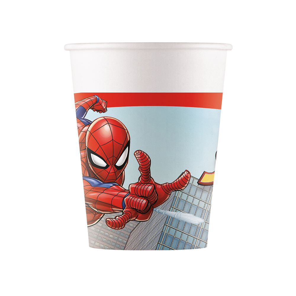 Pappersmuggar Spiderman 8-pack
