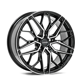 18" LENSO WHEELS VENTUS - GLOSSY BLACK POLISHED