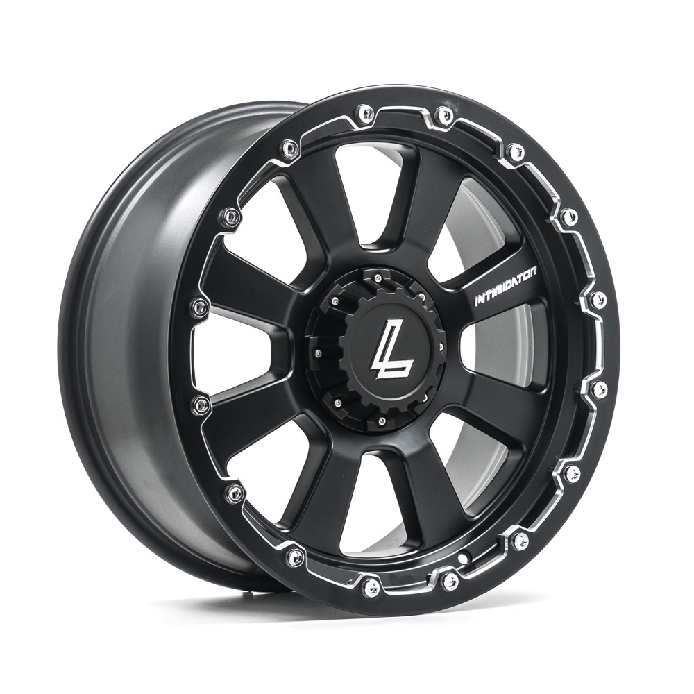 20" LENSO WHEELS IMTIMIDATOR 8 - MATT BLACK CHAMFERED