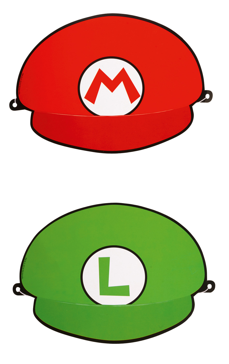 Party hattar Super Mario 8-pack
