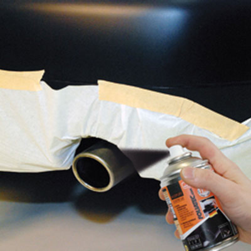 Black Exhaust Pipe Spray Paint - 2