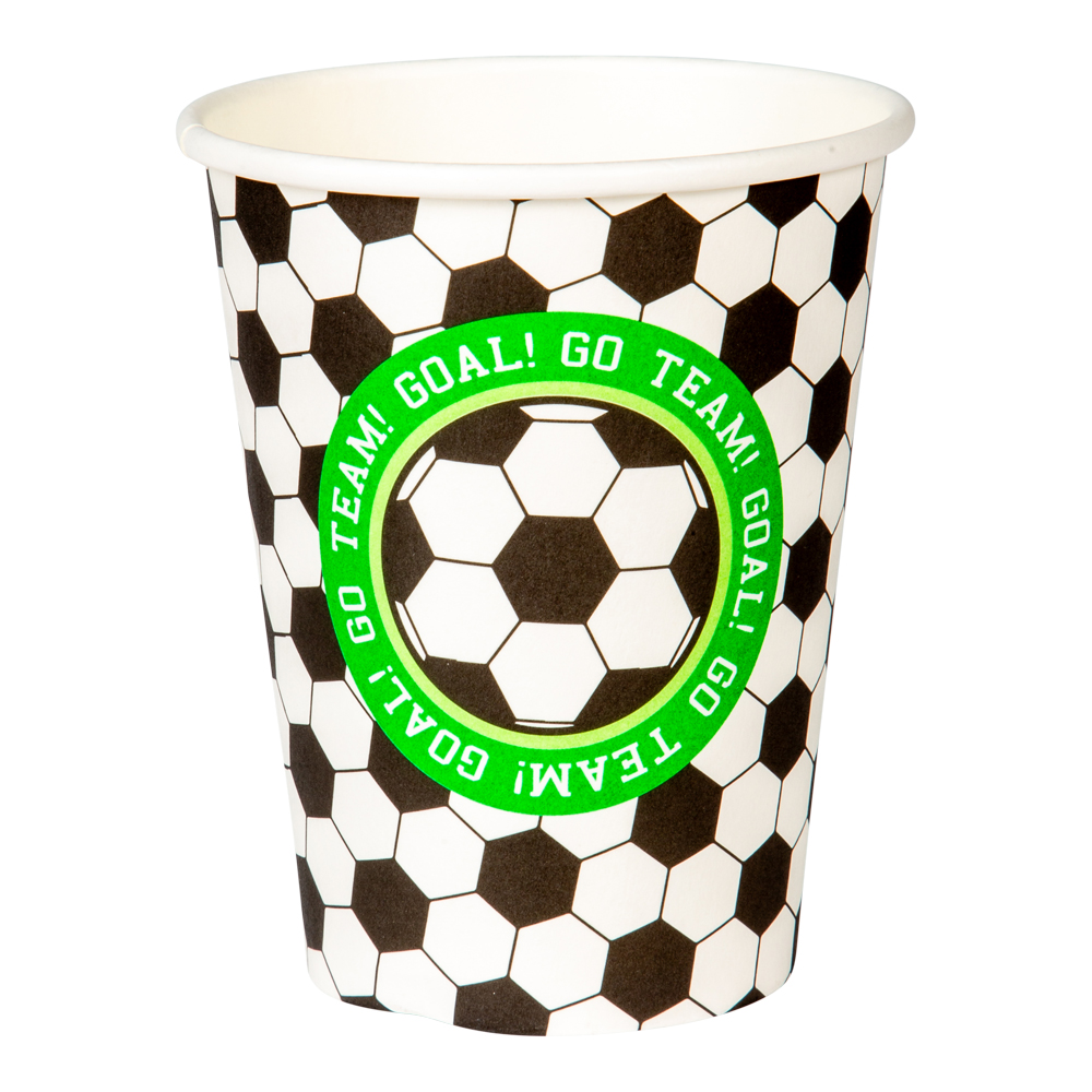 Pappersmuggar fotboll 8-pack