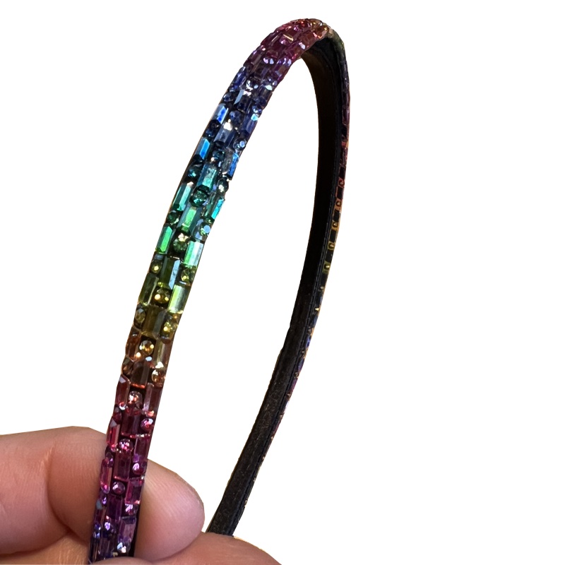 Schmales Diadem Regenbogenkristall - 4