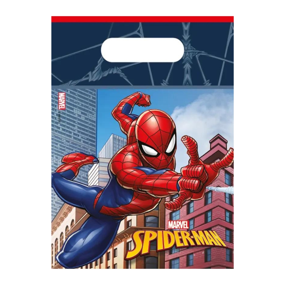 Kalaspåsar spiderman 6-pack