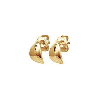Botanica drop earrings 18k gold