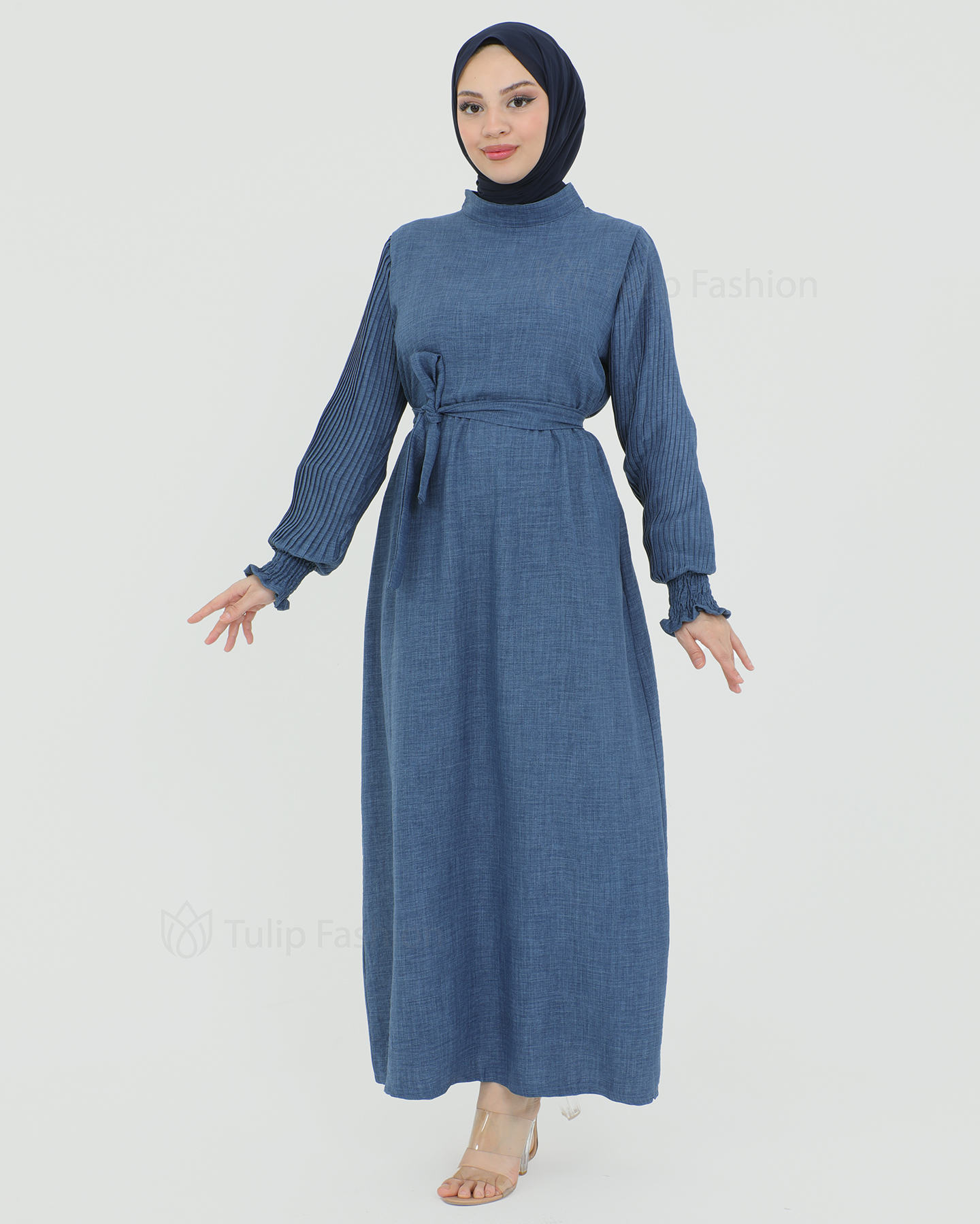 Day dress - Blue - 3
