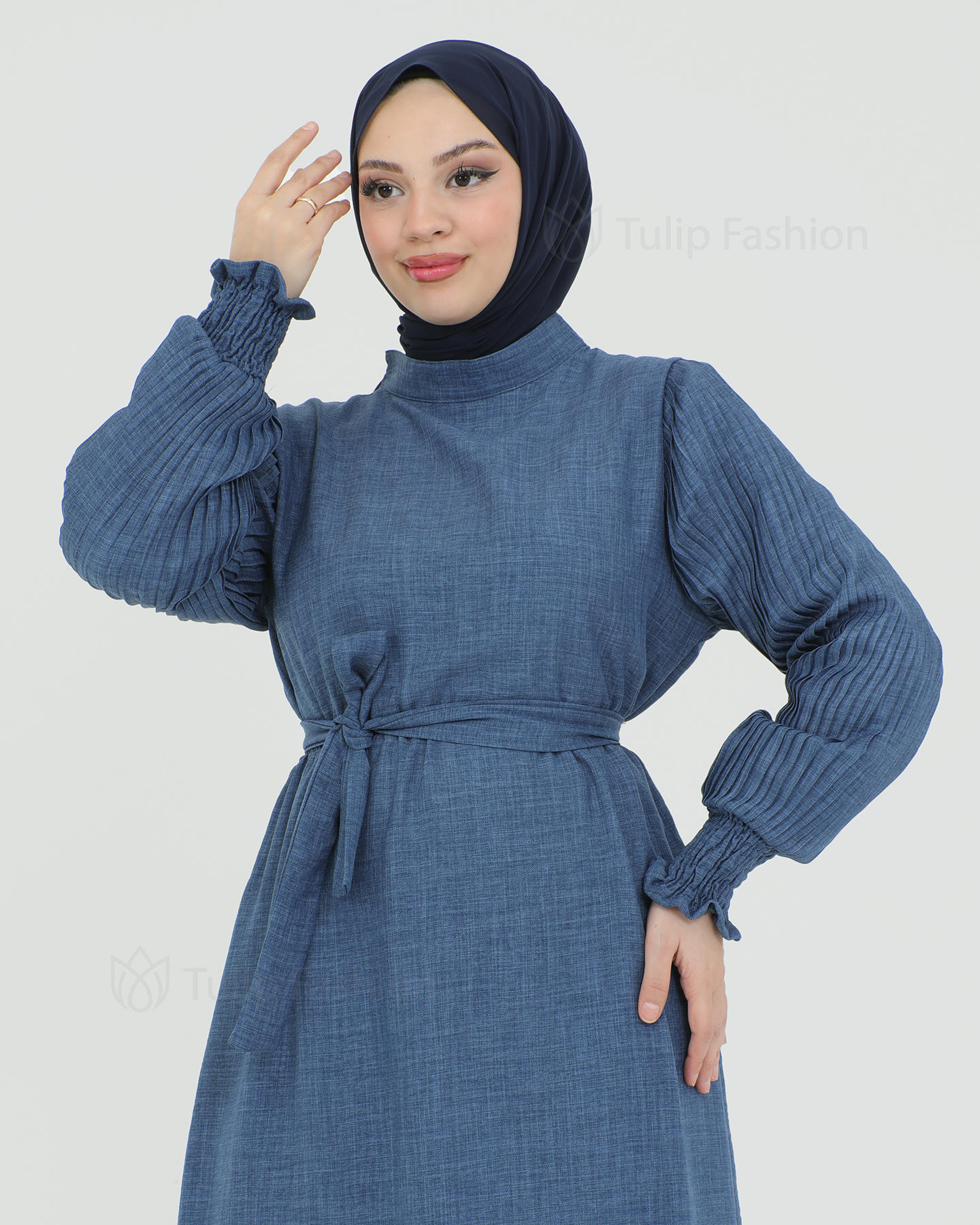 Day dress - Blue - 6