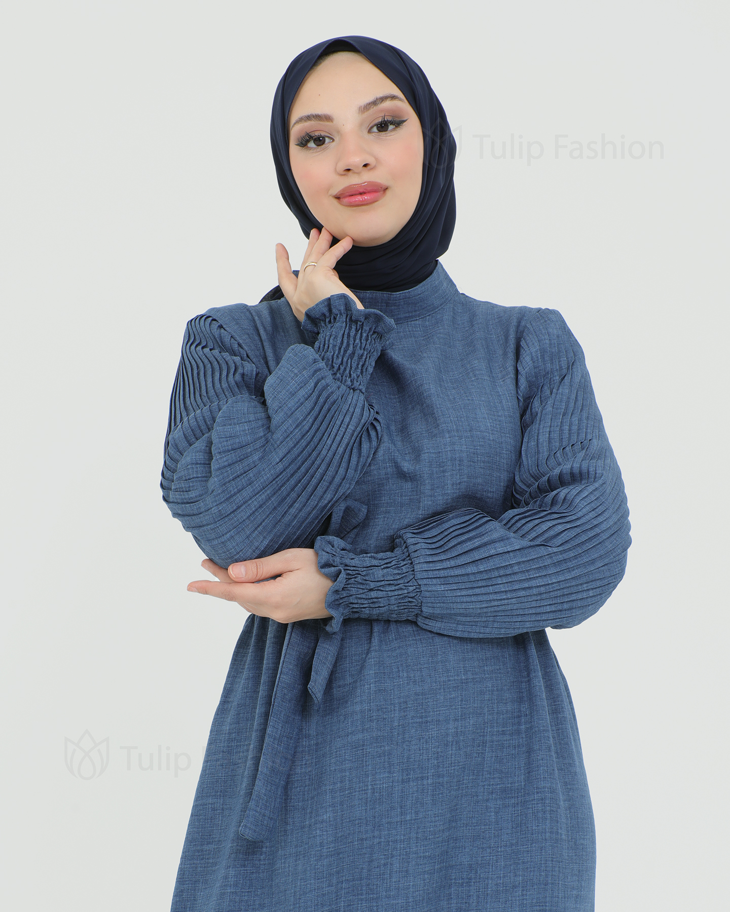 Day dress - Blue - 5