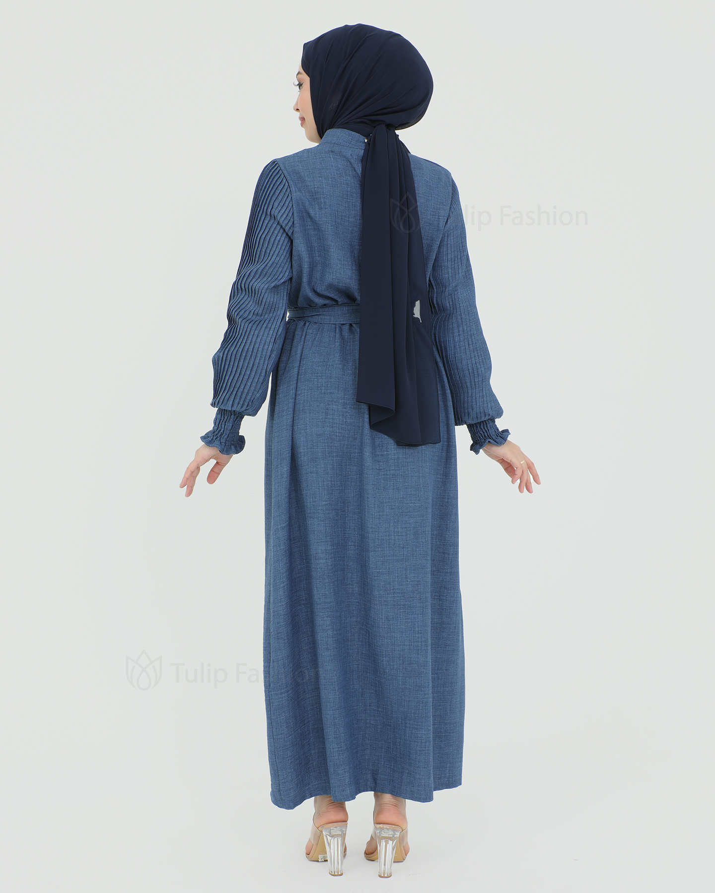 Day dress - Blue - 4