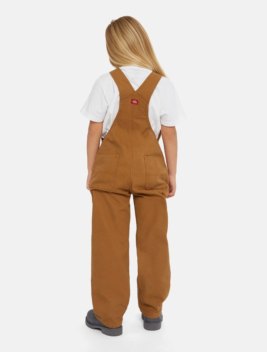 Dickies Hängselbyxor För Barn I Kraftig Canvas - 2
