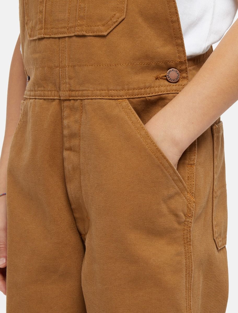 Dickies Hängselbyxor För Barn I Kraftig Canvas - 4