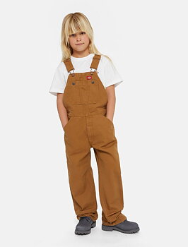 Dickies Hängselbyxor För Barn I Kraftig Canvas
