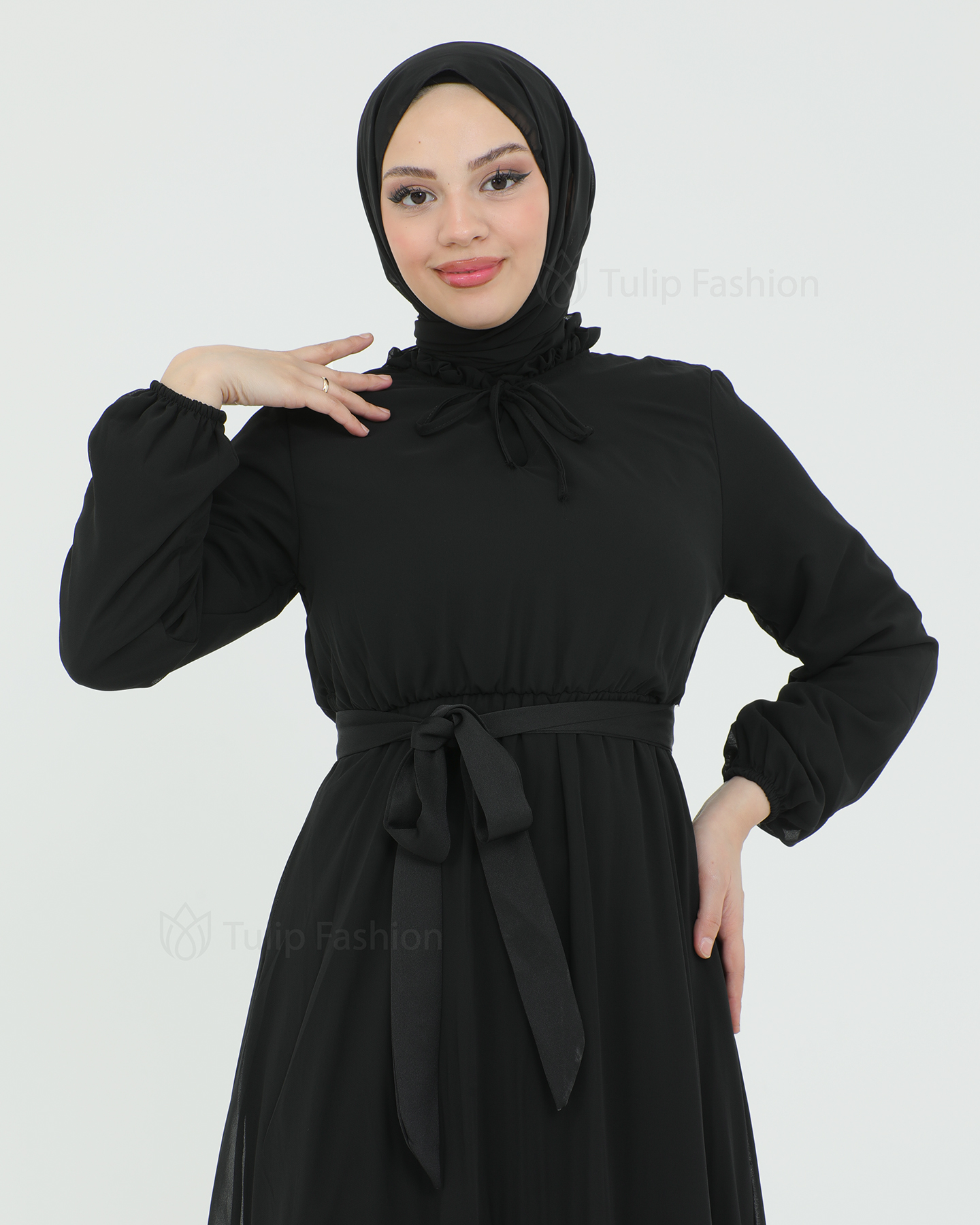 Day dress - Black - 4