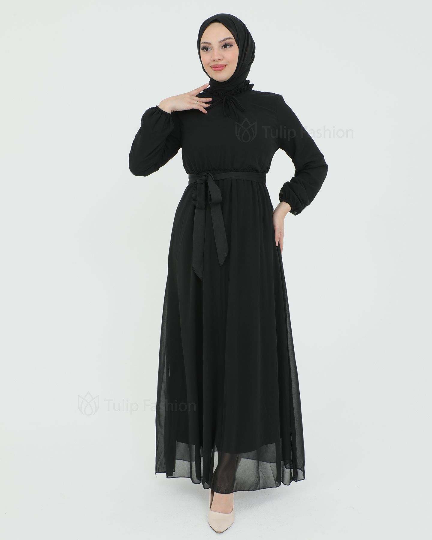 Day dress - Black - 3