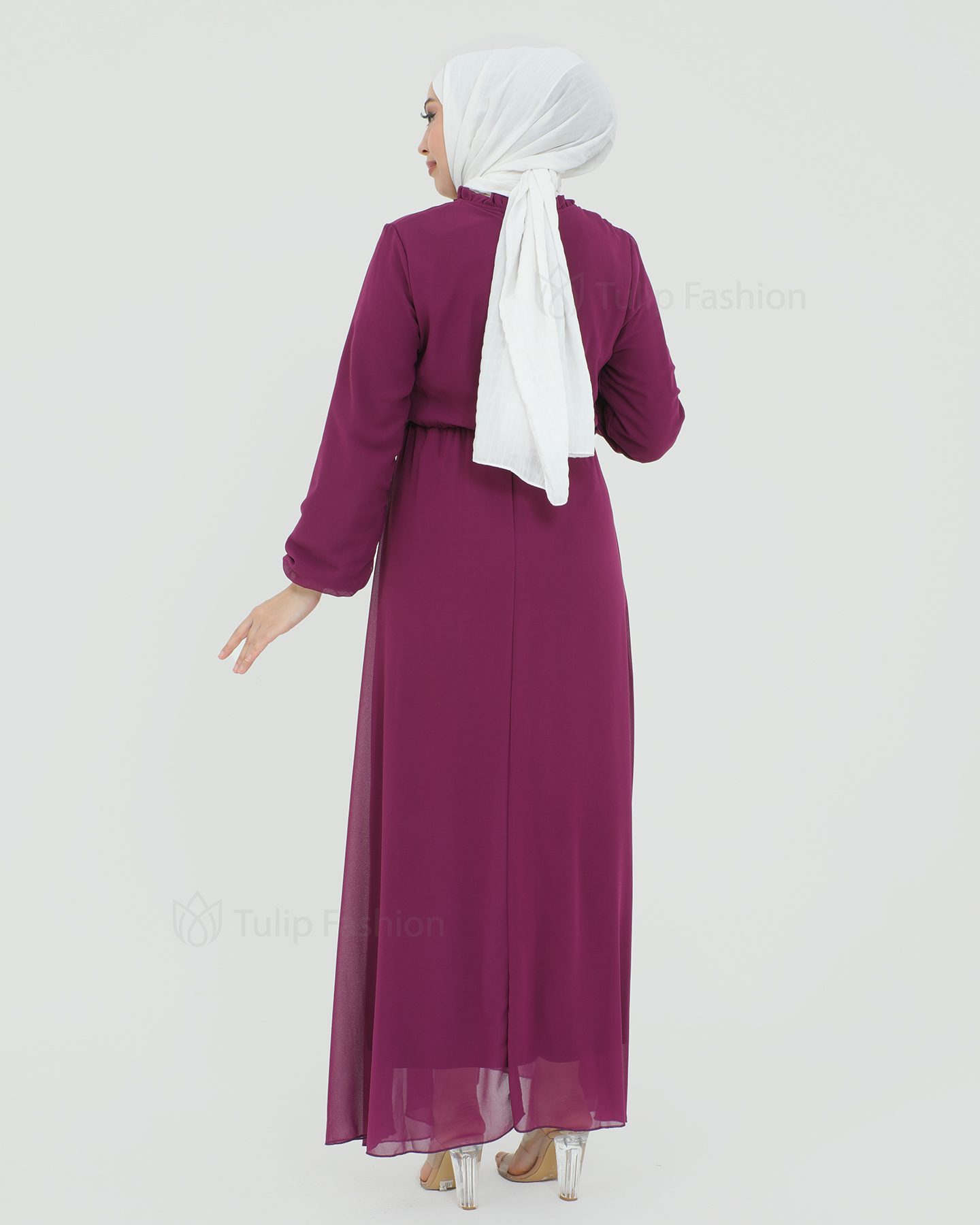 Day dress - Purple - 4