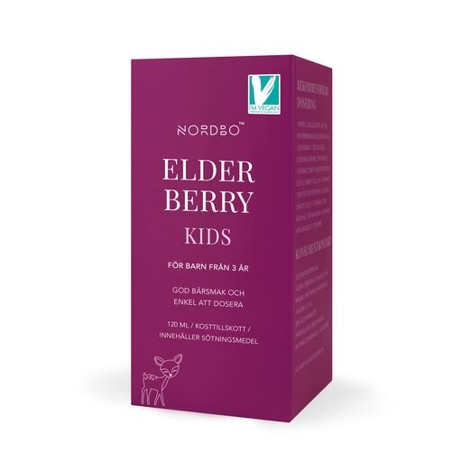 Elder Berry Kids 120ml - Nordbo