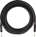 FENDER PROFESSIONAL 18,6' (5,5 Meter) STRAIGHT/STRAIGHT INSTRUMENT CABLE BLACK