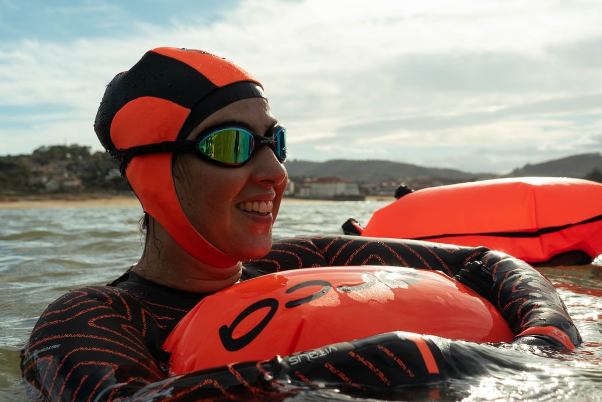 ORCA Swim Buoy / Safe Buoy with pocket - Orange - 14