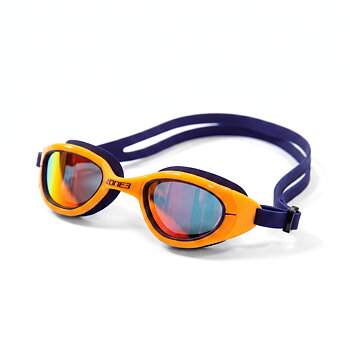 Zone3 Attack  Swim Goggles - Blue/Orange - Mirrored Lens