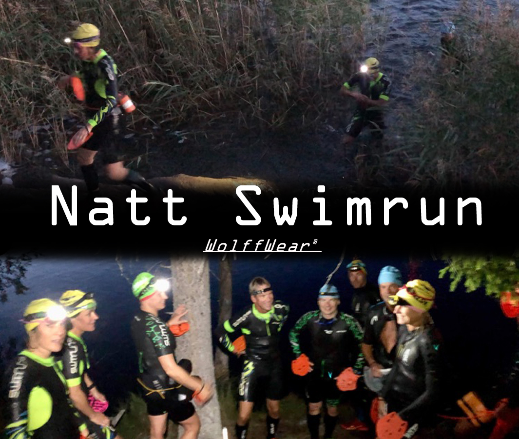 Night swimrun - Brunnsviken - 2