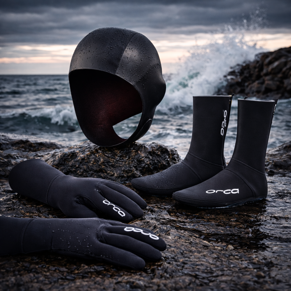ORCA Heat Pack - Neoprene hood, gloves and socks