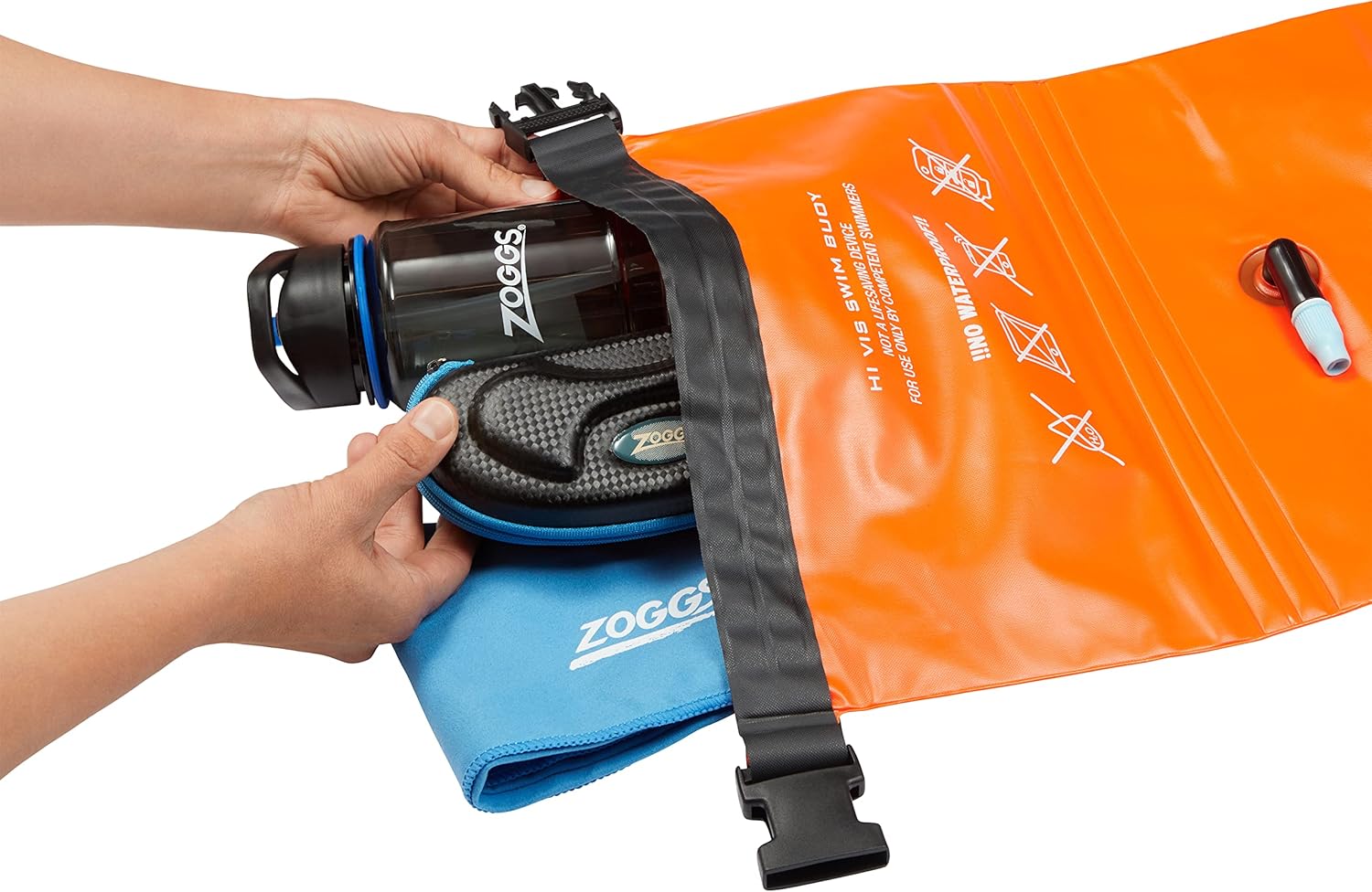 Zoggs Hi Viz Swim Buoy 12L - 5