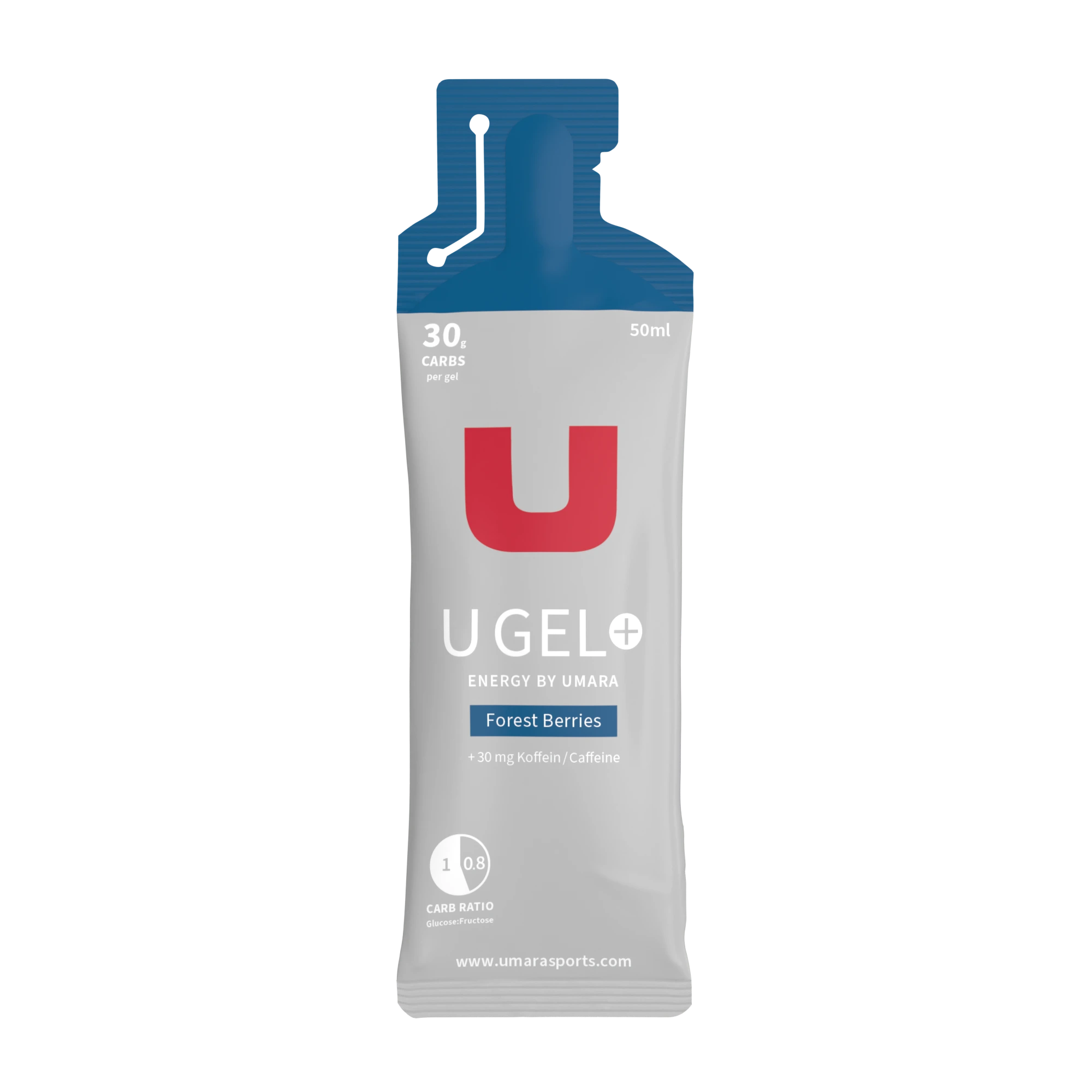 Umara  U Gel (30g Carbs) - Forest berries + caffeine