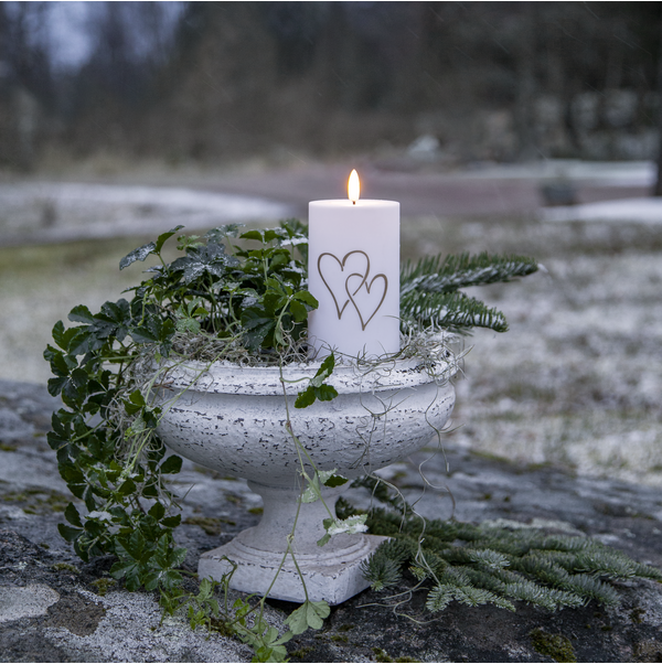 LED ljus Flamme Heart - 3