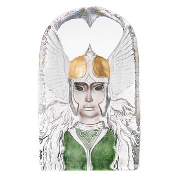 Mats Jonasson Valkyria Crystal Sculpture
