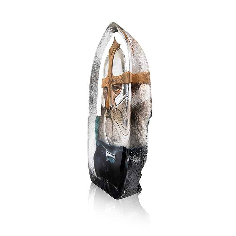 Mats Jonasson Odin Limited Edition Crystal Sculpture - 3