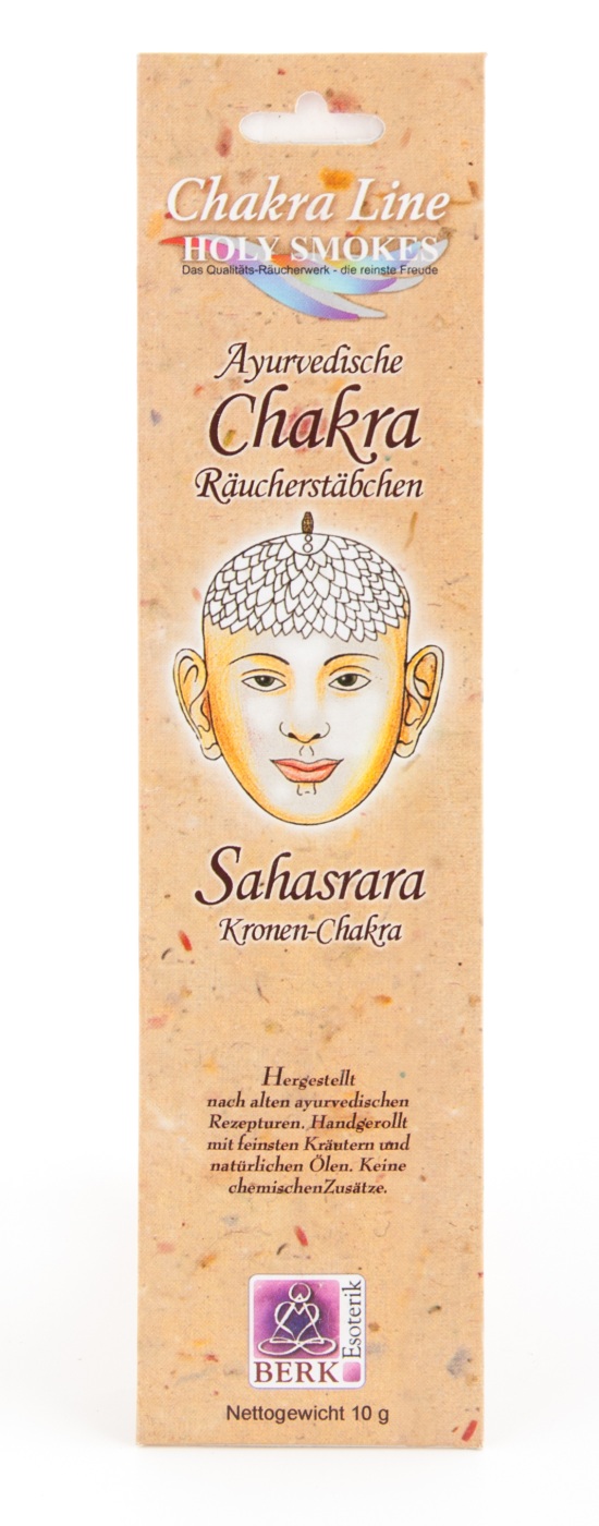 Holy Smoke Chakra Line - Ayurvedisk  Rökelse  - Halschakra (Vishuddha)