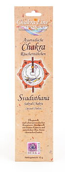 Holy Smoke Chakra Line - Ayurvedisk Rökelse - Sakralchakra (Svadisthana)