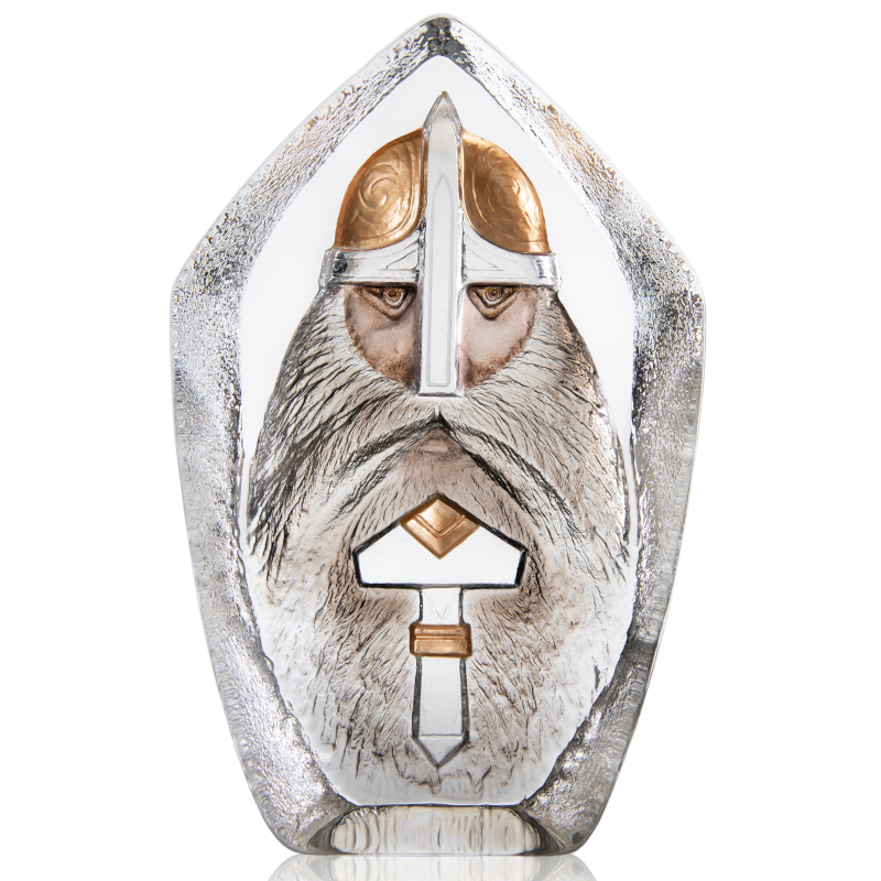 Mats Jonasson Thor Limited Edition Crystal Sculpture