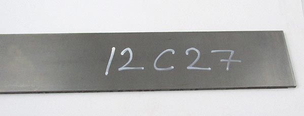 Sandvik 12C27 - 250 x 50 x 3,3 mm