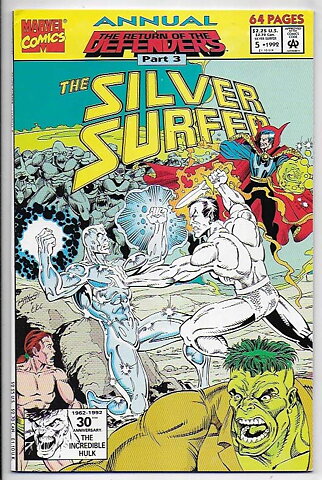 Silver Surfer Volume 3 Annual # 5 VF+