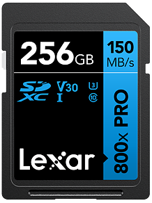 Lexar Professional 800x SDXC UHS-I 256GB