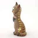 ドロシー・クラフ  魚を咥えた可愛らしいネコ  18cm  1960年代