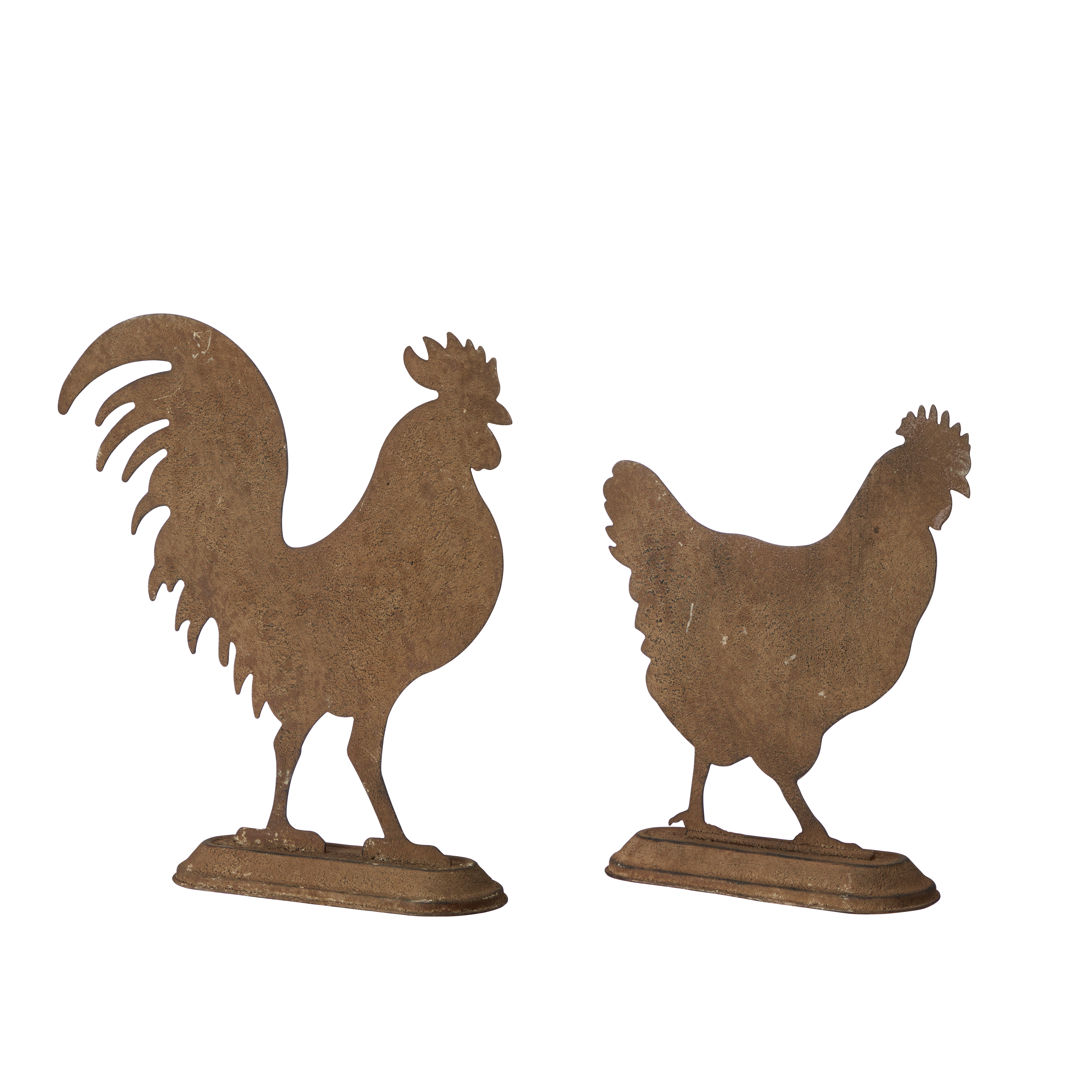 Tupp och Höna - 2-pack - Rost  - 2