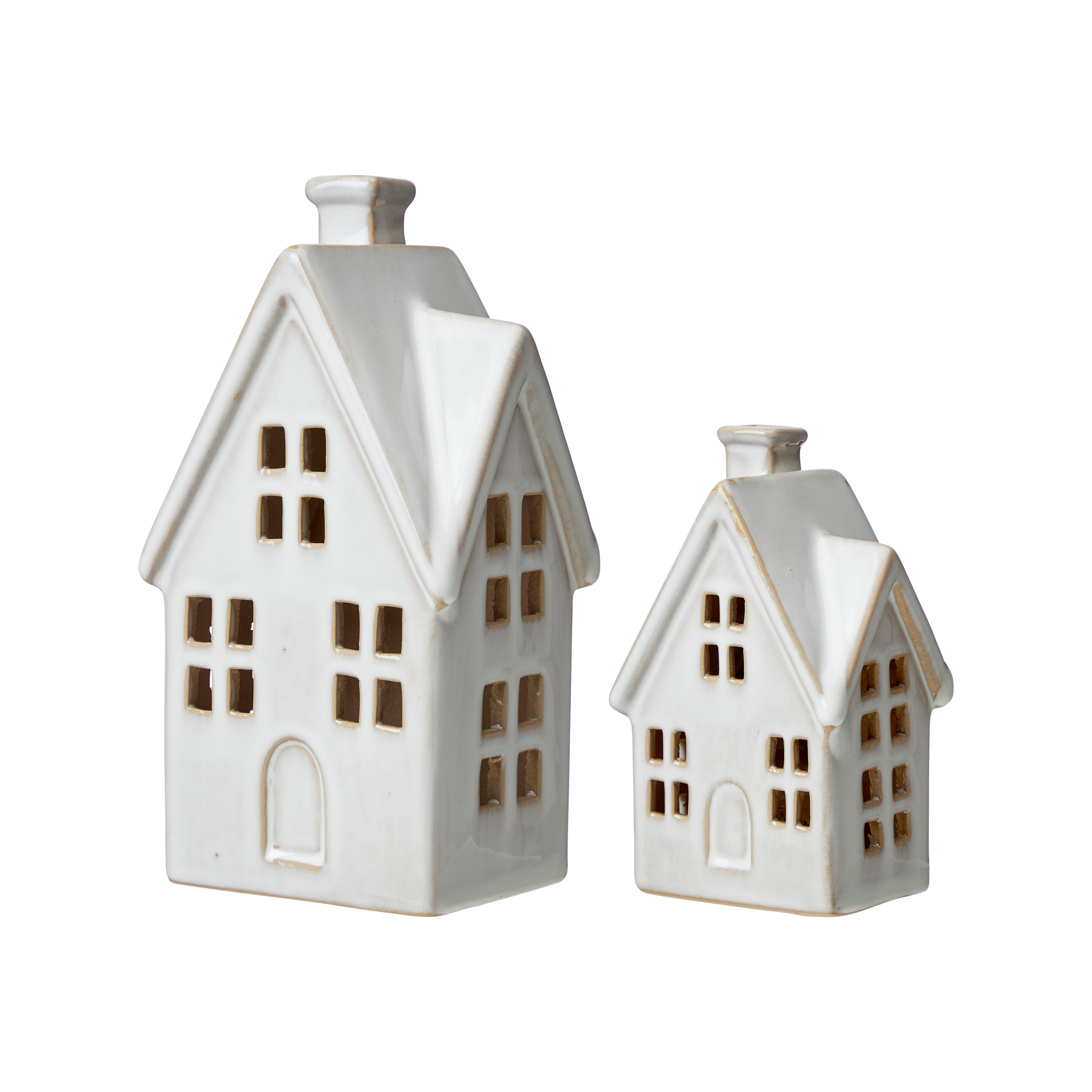 House with LED lighting - Off-white - Small - 5