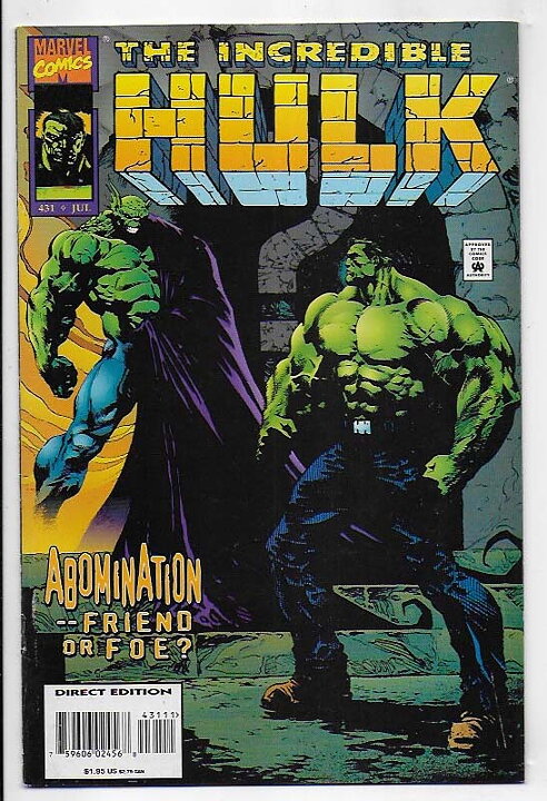 Incredible Hulk # 431 VF