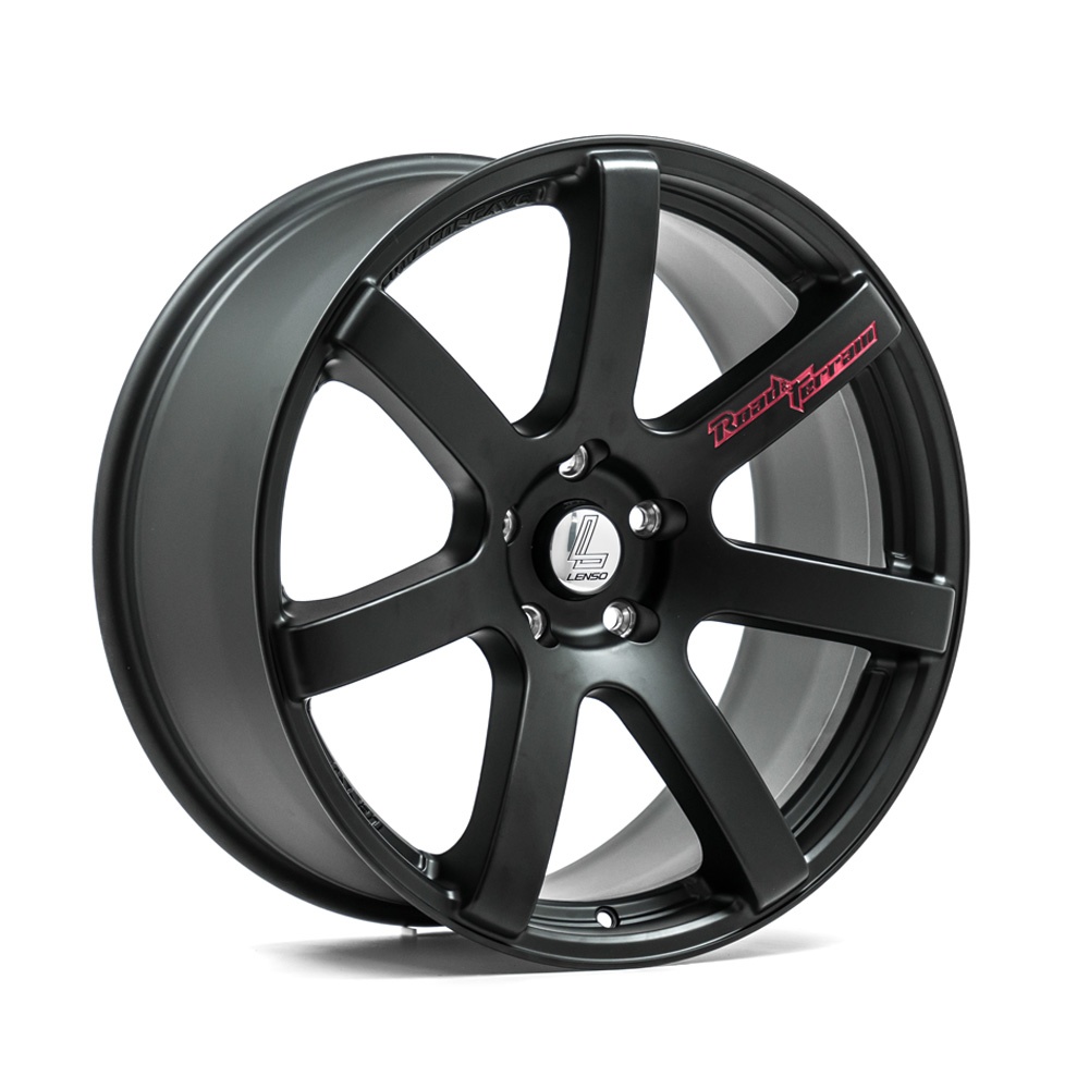 20" LENSO WHEELS RCT - MATT BLACK
