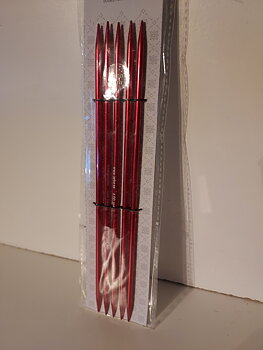 Strumpstickor 4mm 20cm I metall Järbo